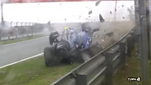 Logan Sargeant crash