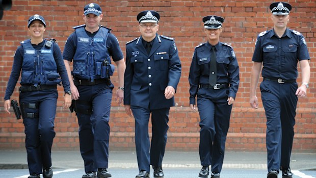 Victoria Police officers will be armed when in uniform in public. (AAP)