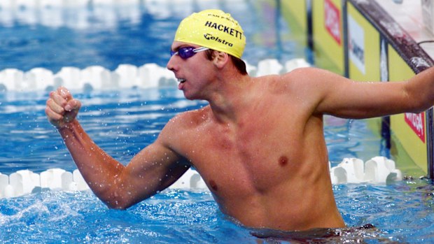 Swimming, Pan Pacs, Sydney, 29 Aug 1999.