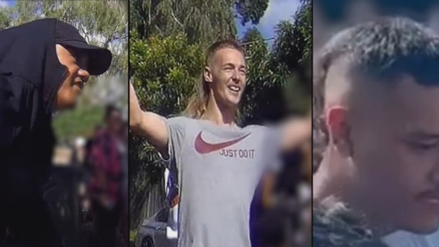 Brisbane news: Footage of three wanted men released after hoon meet-up ...