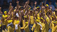Perth crowd.