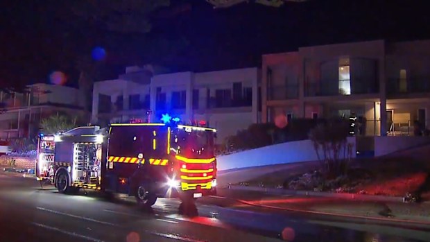 The incident occurred at a residence on the Esplanade in Seacliff.