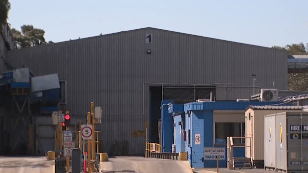 Police were called to the Cleanaway Coolaroo Material Recovery Facility in the Melbourne's north this morning.
