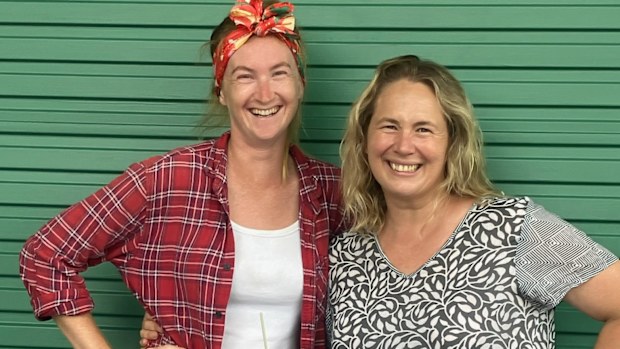 Missy Duckworth started SilvoHarvest by Farleigh Farms in partnership with Fruit Tree Cottage (founder Heidi pictured).
