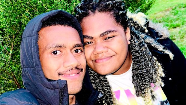 Jeremaia Tuwai (left) and Nunia Kurualeba (right) lived together at their Kingswood unit.