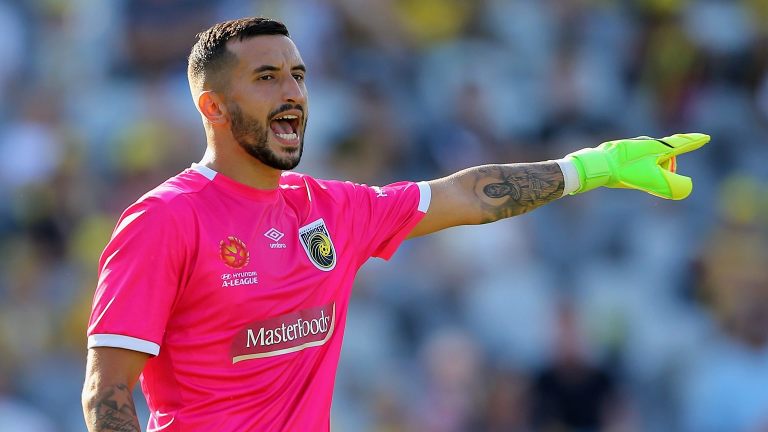 Central Coast Mariners goalkeeper Paul Izzo silences the haters