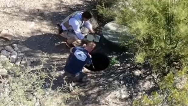 Investigators examine septic tank near Nancy Guthrie's home