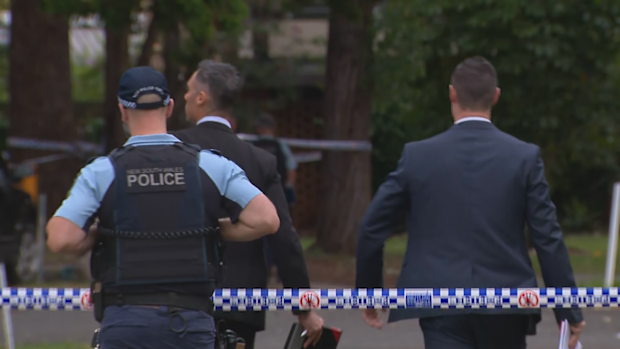 Police are investigating after a man died following an alleged home invasion in Sydney's west in the early hours of the morning.
