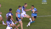 Coen Hess was binned for a trip on Jesse Ramien.