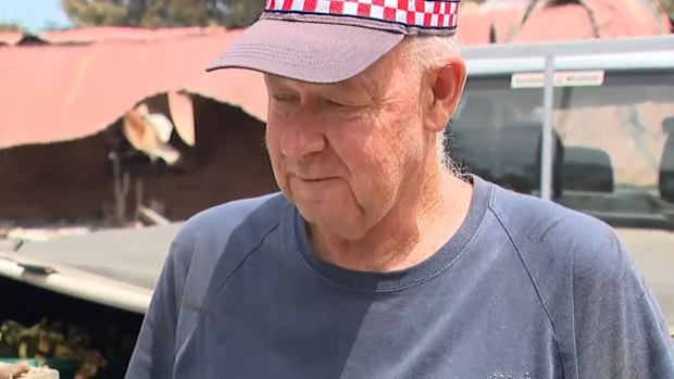 A firefighter brigade commander and his brother are coming to terms with losing their homes after a bushfire tore through their small town in Victoria's Central Highlands.