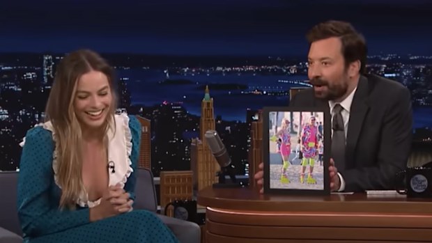 Margot Robbie says she was 'mortified' when Barbie photos leaked.