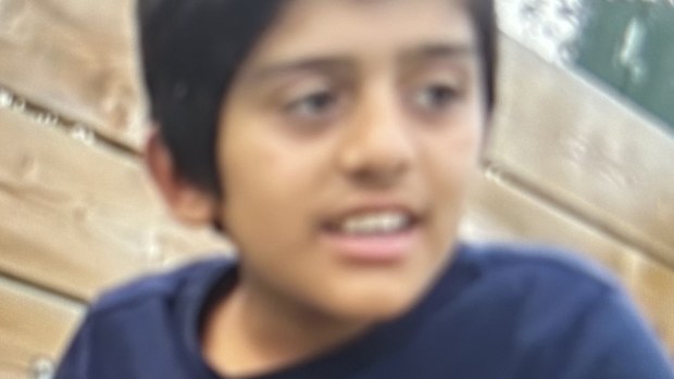 Asad, 10, went missing in Burnside, Melbourne.