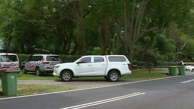 Linley Anyos was taken to hospital in a critical condition after being shot, and police are looking for this vehicle.