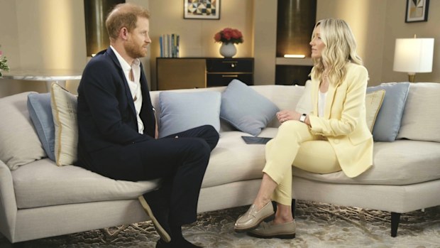Prince Harry spoke to Rebecca Barry for the ITV documentary on phone hacking, called Tabloids On Trial.