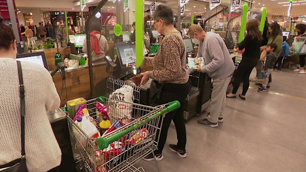 Woolworths checkout