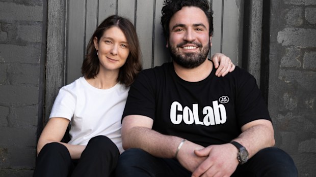CoLab CoFounders Elle Curran and Josh Abulafia