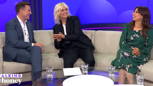 Talking Honey Parenting: David Campbell, Moana Hope and Jo Abi.