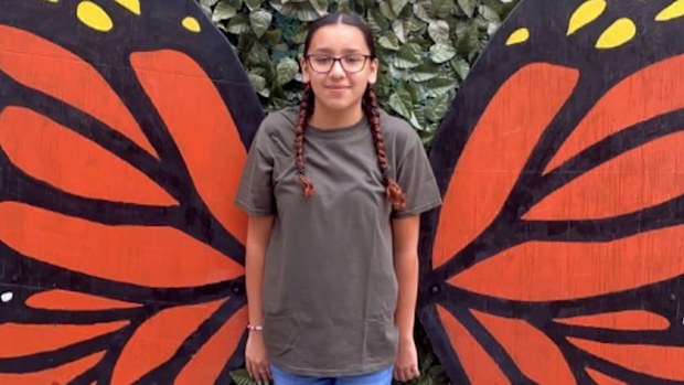 Miah Cerrillo, a 11-year-old survivor of the Robb Elementary School massacre in Uvalde, Texas