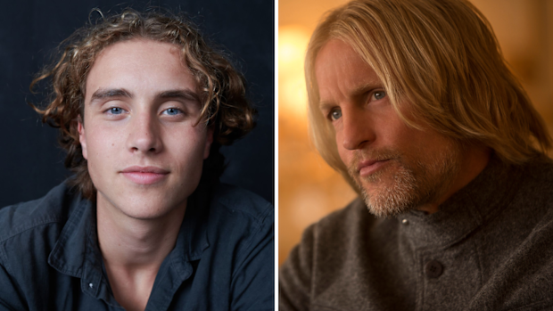 Joseph Zada as Haymitch in The Hunger Games: Sunrise on the Reaping