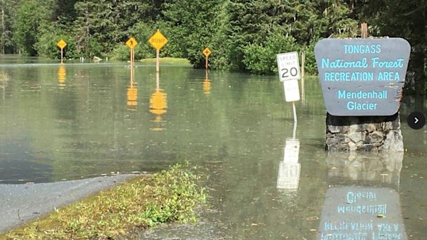 Flooding has hit part of Alaska.