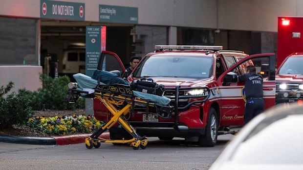 Authorities say a woman opened fire at Lakewood Church on February 11 in Houston, Texas.