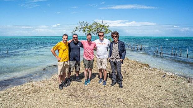 Not everyone's convinced about the project. Some potential investors touring the island expressed concerns about the island's vulnerability to hurricanes or rising sea levels cause by climate change.
