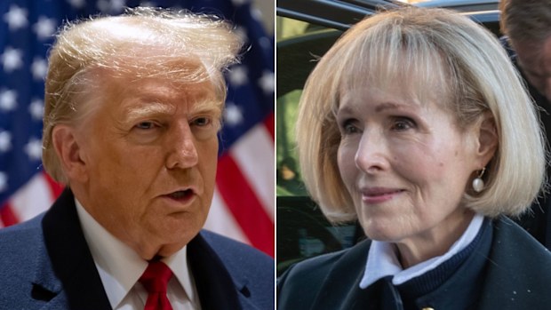 Donald Trump and E. Jean Carroll