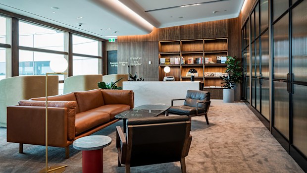 The Qantas Chairman's Lounge in Brisbane.