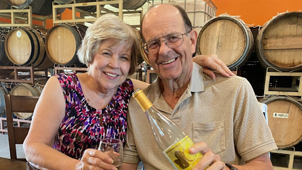 Nick and Diane in August 2021.