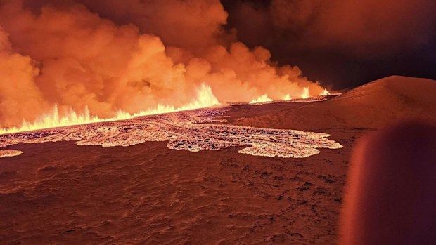 Iceland volcano