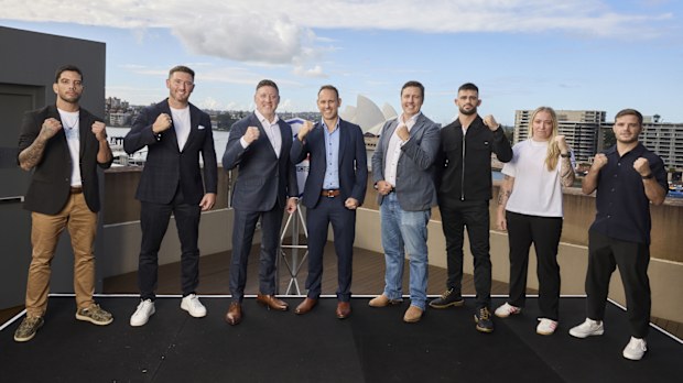 The PFL Pacific launch in Sydney.