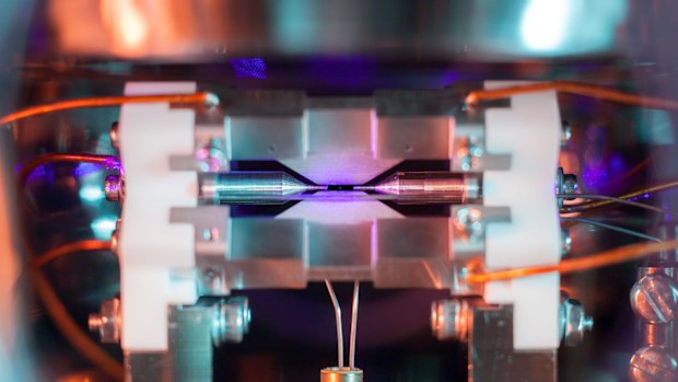 The award-winning photograph  (David Nadlinger/University of Oxford/EPSRC)