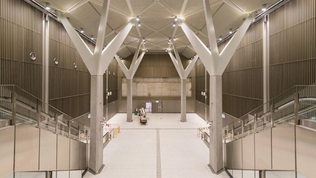 Melbourne Metro Tunnel town hall station