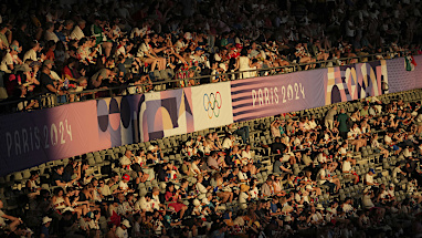 More than 71,500 people packed into Stade de France