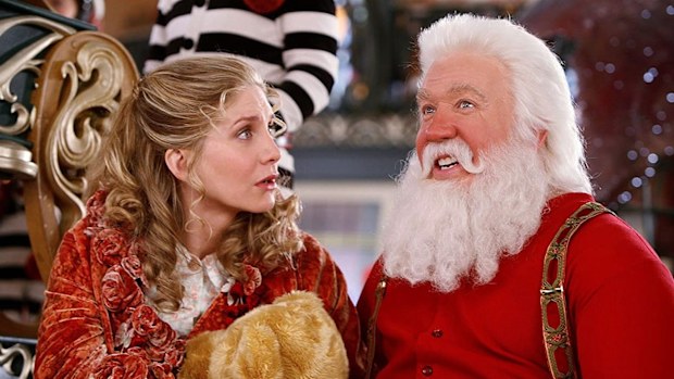 Elizabeth Mitchell and Tim Allen in The Santa Clause 2 (2002)