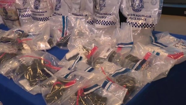 Police have seized Western Australia's biggest haul of 3D-printed guns, including several that had been buried.