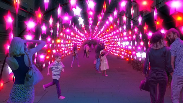 Starscape Tunnel Vivid Sydney 2025