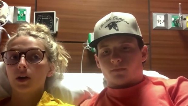 Two Oklahoma college students were hospitalized after possibly being drugged at a Cancun, Mexico resort.