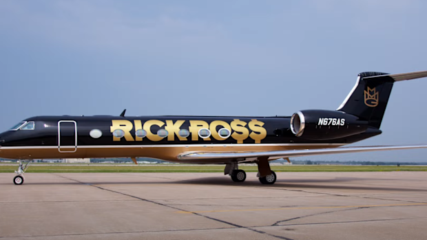 Rick ross private jet