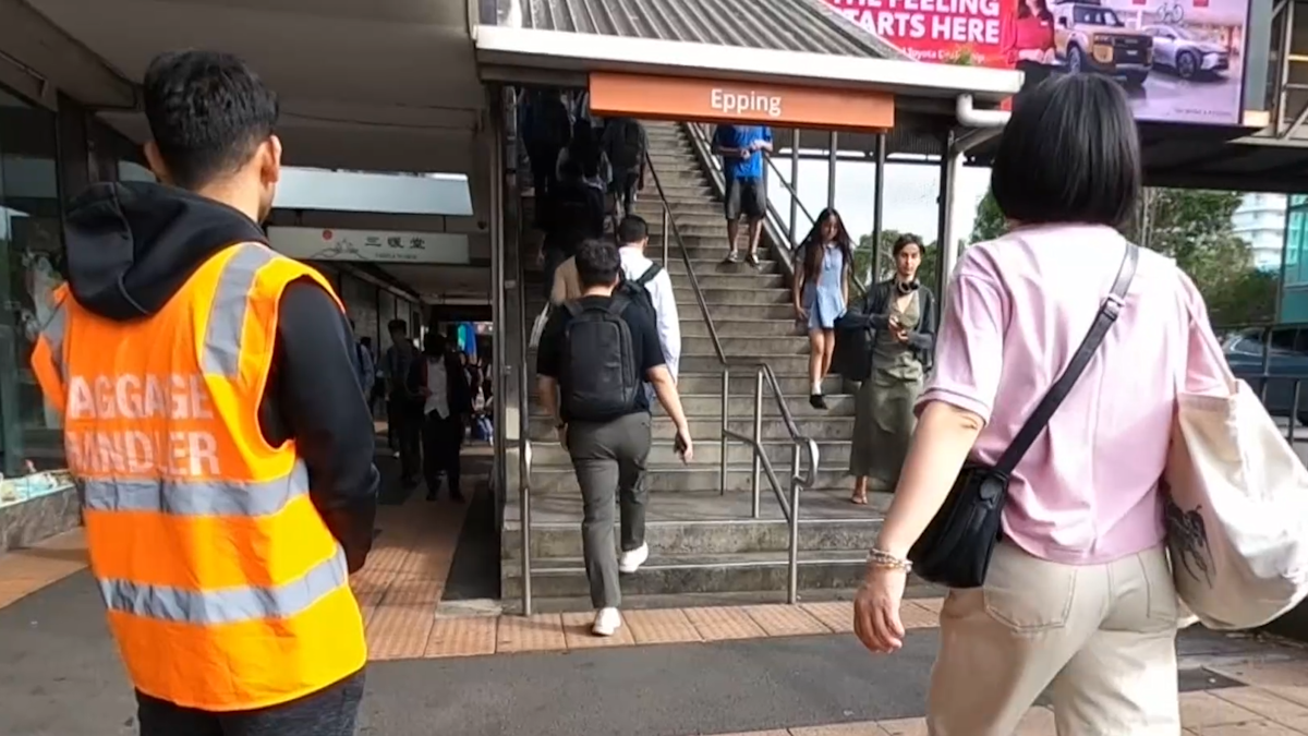 Epping station: Sydney train passengers forced to climb stairs as lifts ...