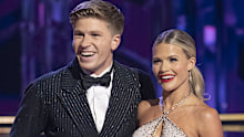 Robert Irwin is nursing some sore ribs ahead of the Dancing With The Stars finale.