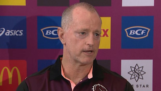 Michael Maguire's first appearance as Broncos coach.