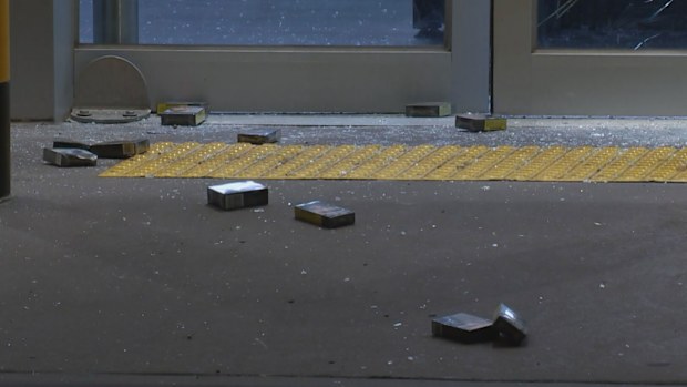 Bandila said the thieves grabbed cash and cigarettes before they took off in a getaway car.