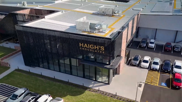The new Haigh's Chocolates factory.