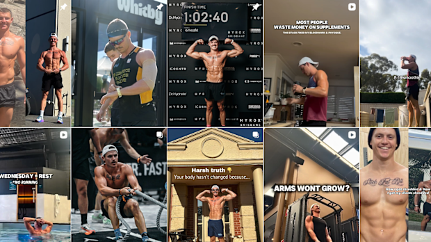 Jed Zimmer's business account looked like many other fitness pages on Instagram.