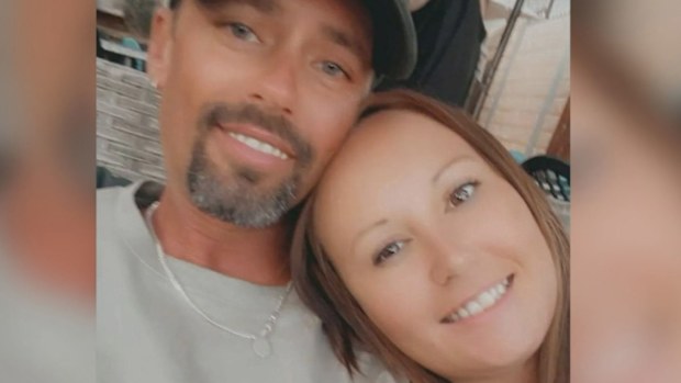Tributes are being paid to two drivers who died in a horror head-on crash in South Australia.Emergency services were called to Lincoln Highway in Whyalla, four hours north-west of Adelaide yesterday where a Hilux ute and a Rav 4 had collided head-on.
Both drivers Travis Terry, 35, from Whyalla Stuart and Whyalla woman Kimberly Pursche, 37, died at the scene.