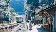 Tsubojiri Station, Shikoku. Image by JNTO.