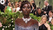 NEW YORK, NEW YORK - MAY 06: Anok Yai attends The 2024 Met Gala Celebrating "Sleeping Beauties: Reawakening Fashion" at The Metropolitan Museum of Art on May 06, 2024 in New York City. (Photo by John Shearer/WireImage)