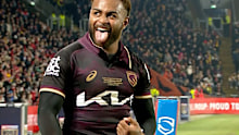Ezra Mam mimics a sexual act in the World Club Challenge.