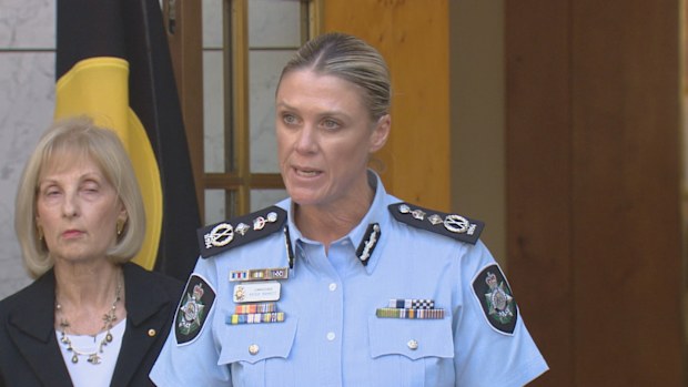 AFP Commissioner Krissy Barrett has warned that more raids are imminent. 